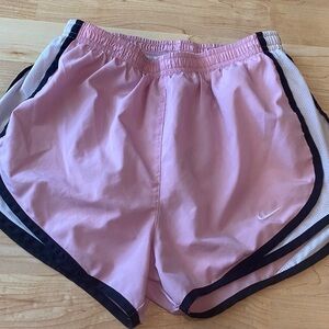 Nike Women's XS Light Pink and black Athletic Shorts